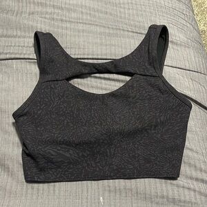 Lululemon Everlux train cut-out bra